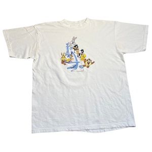 Vintage Looney Tunes Loveables T Shirts Baby Tunes White Rare